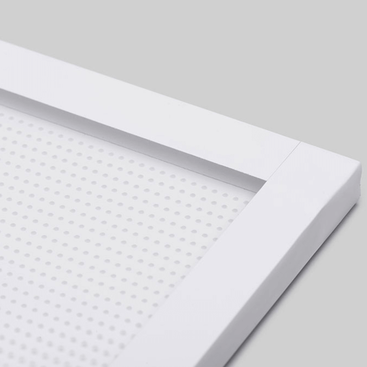 Corner of an Acrylic LED Light Panel