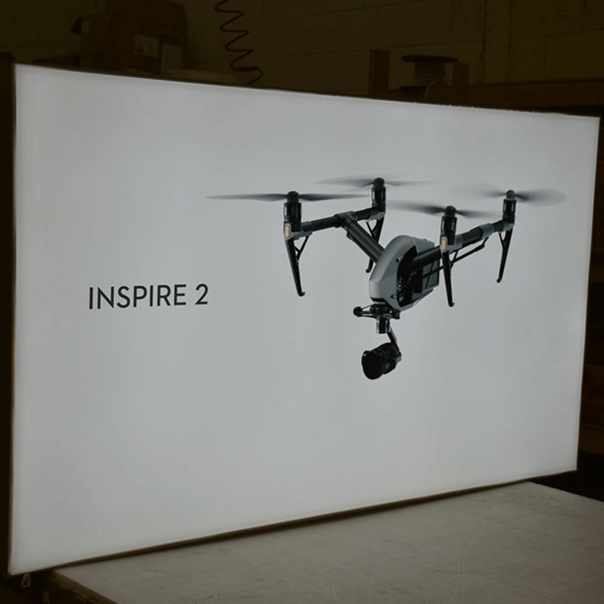 LARGE 3 IN SINGLE SIDED LIGHT BOX 1