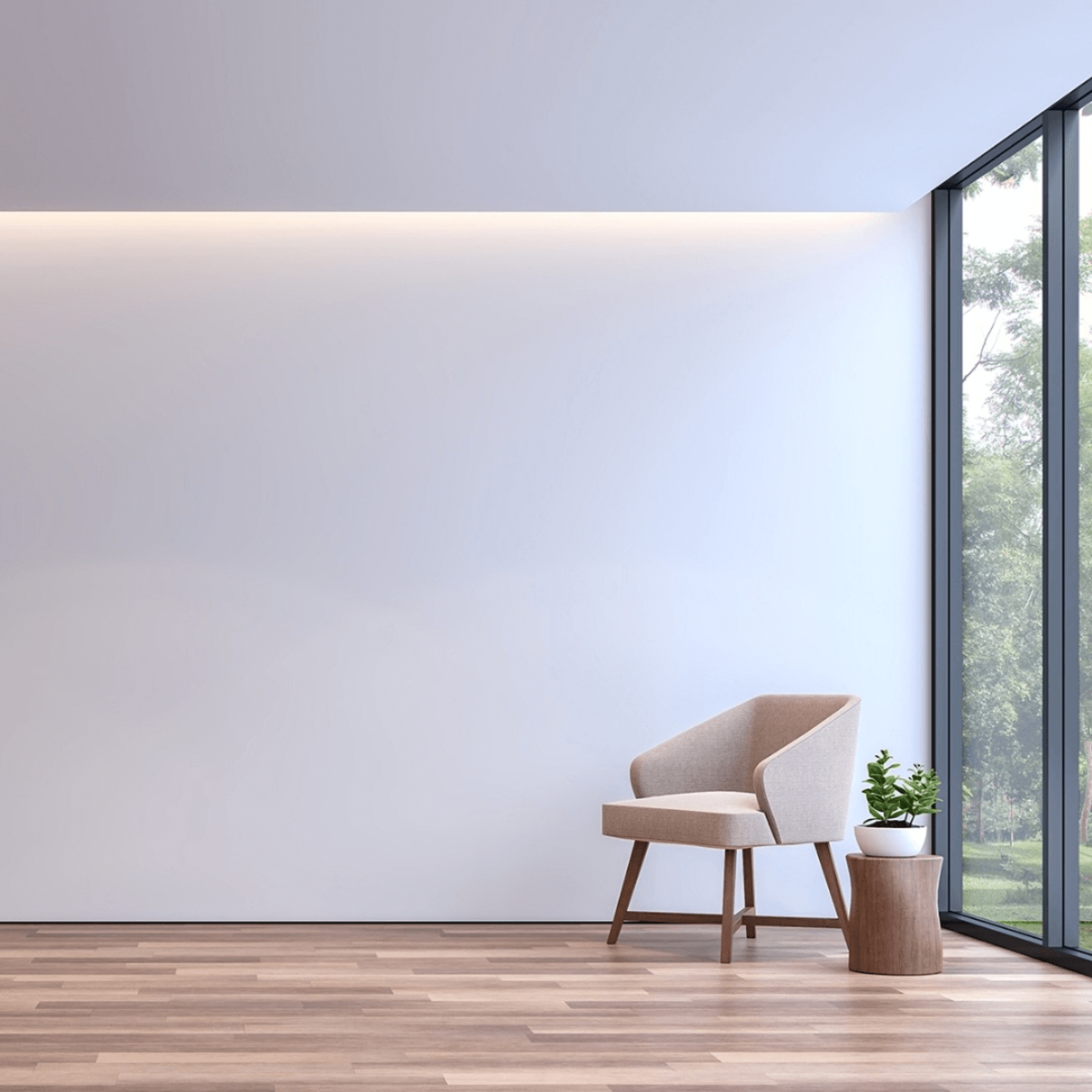 Linear 0W mounted fixture1