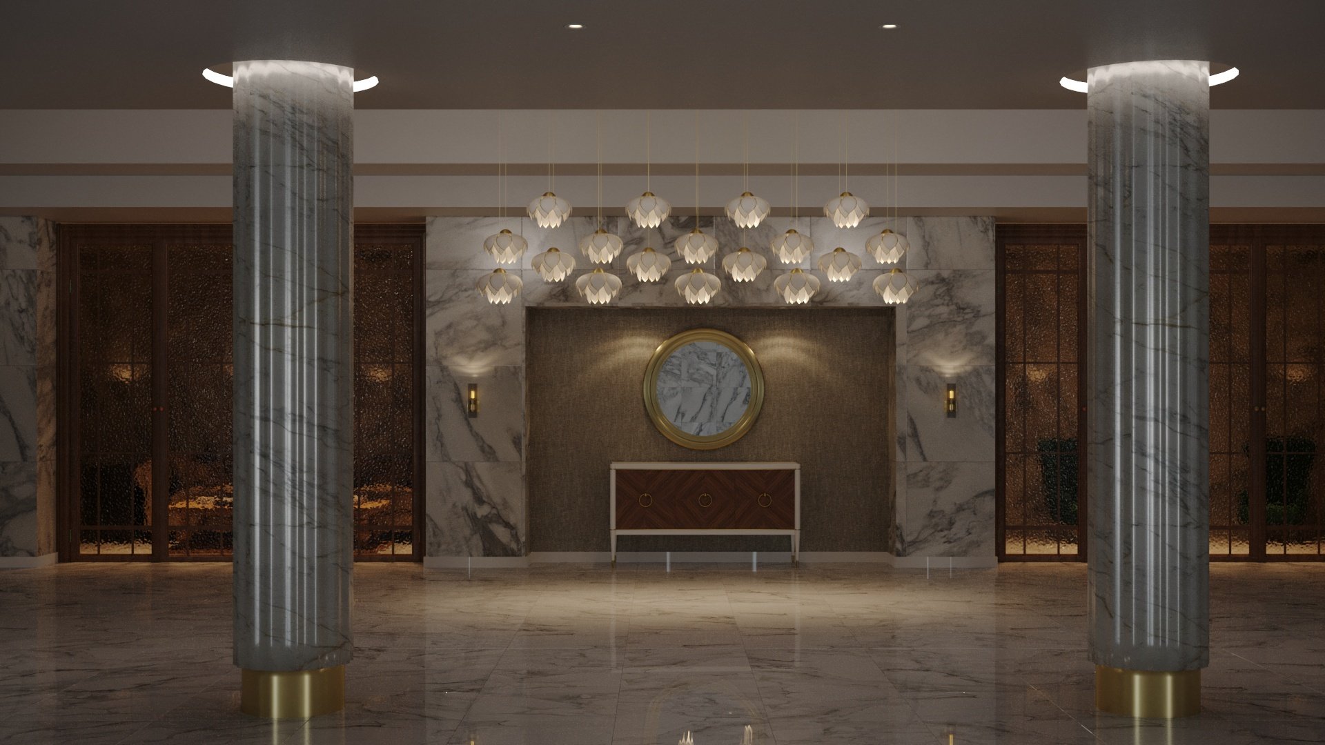 Lotus Pendant Kinetic - Image 4