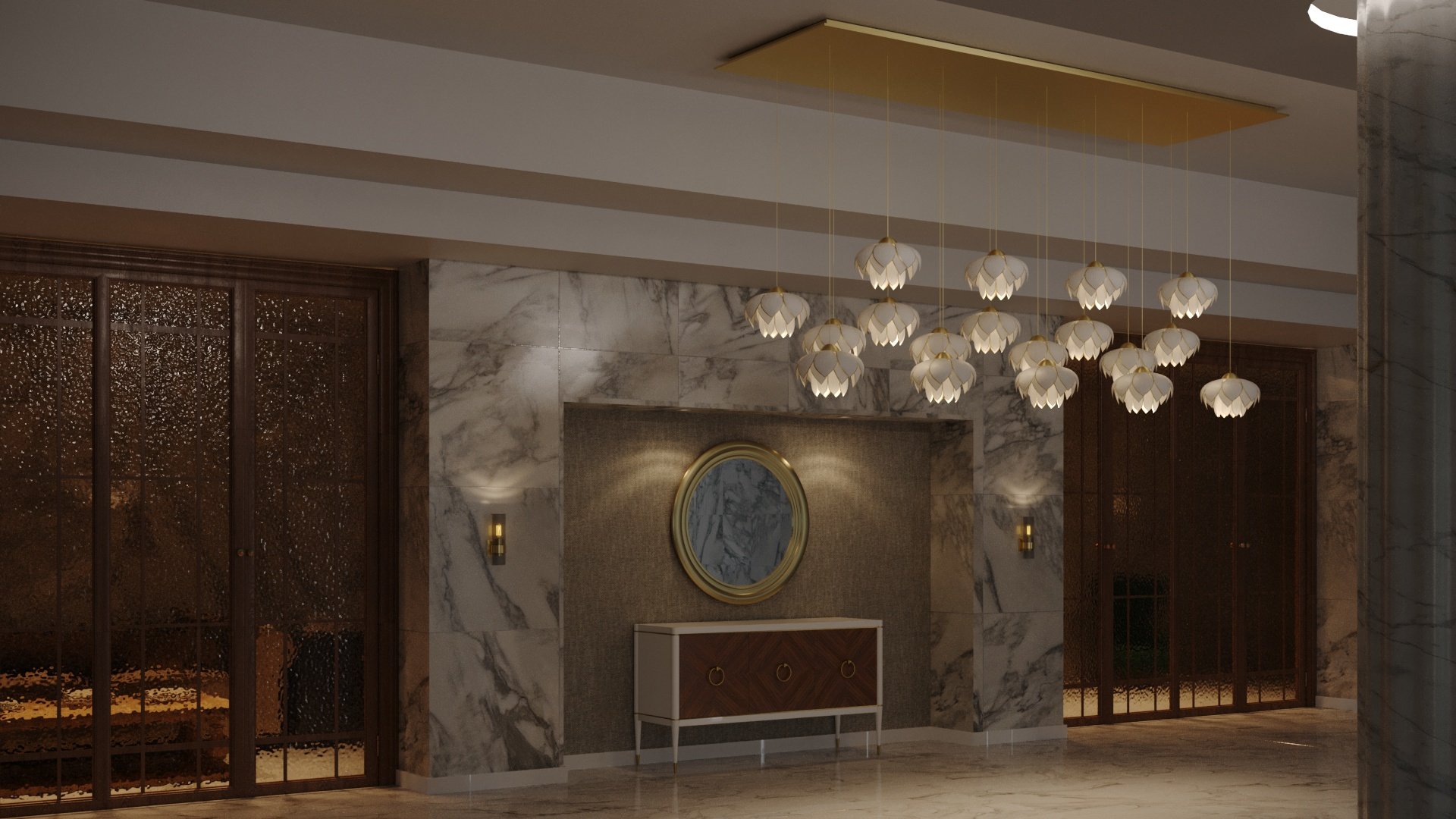 Lotus Pendant Kinetic - Image 6